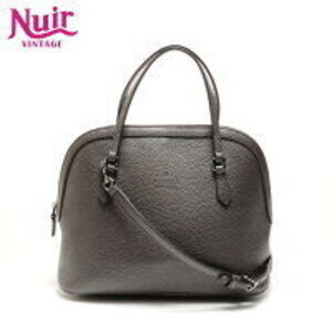 Gucci leather handbag brown